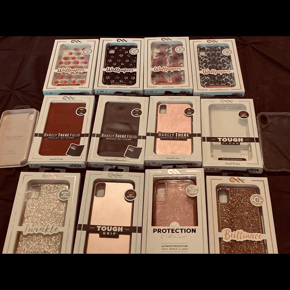 14 IPhone X Max Cases All $250 or $20 Each